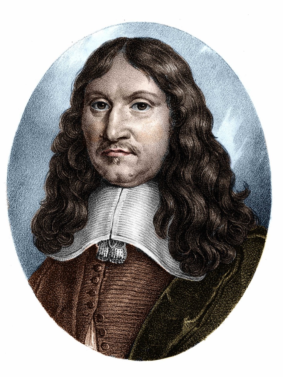 Portrait de François Eudes de Mézeray (1610-1683) historien français - Unknown artist