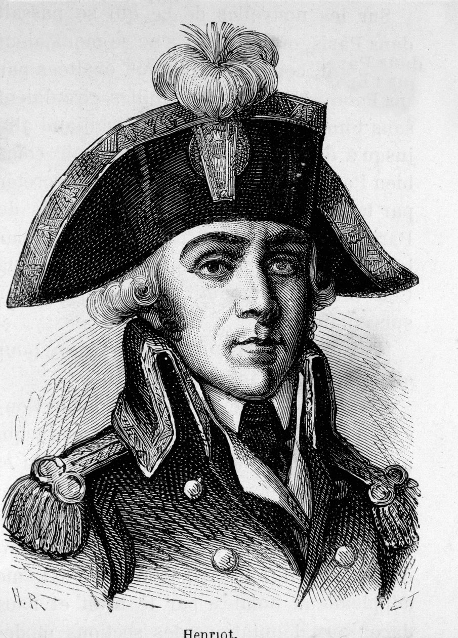 Portrait de François Hanriot (1761-1794), révolutionnaire français - Unknown artist