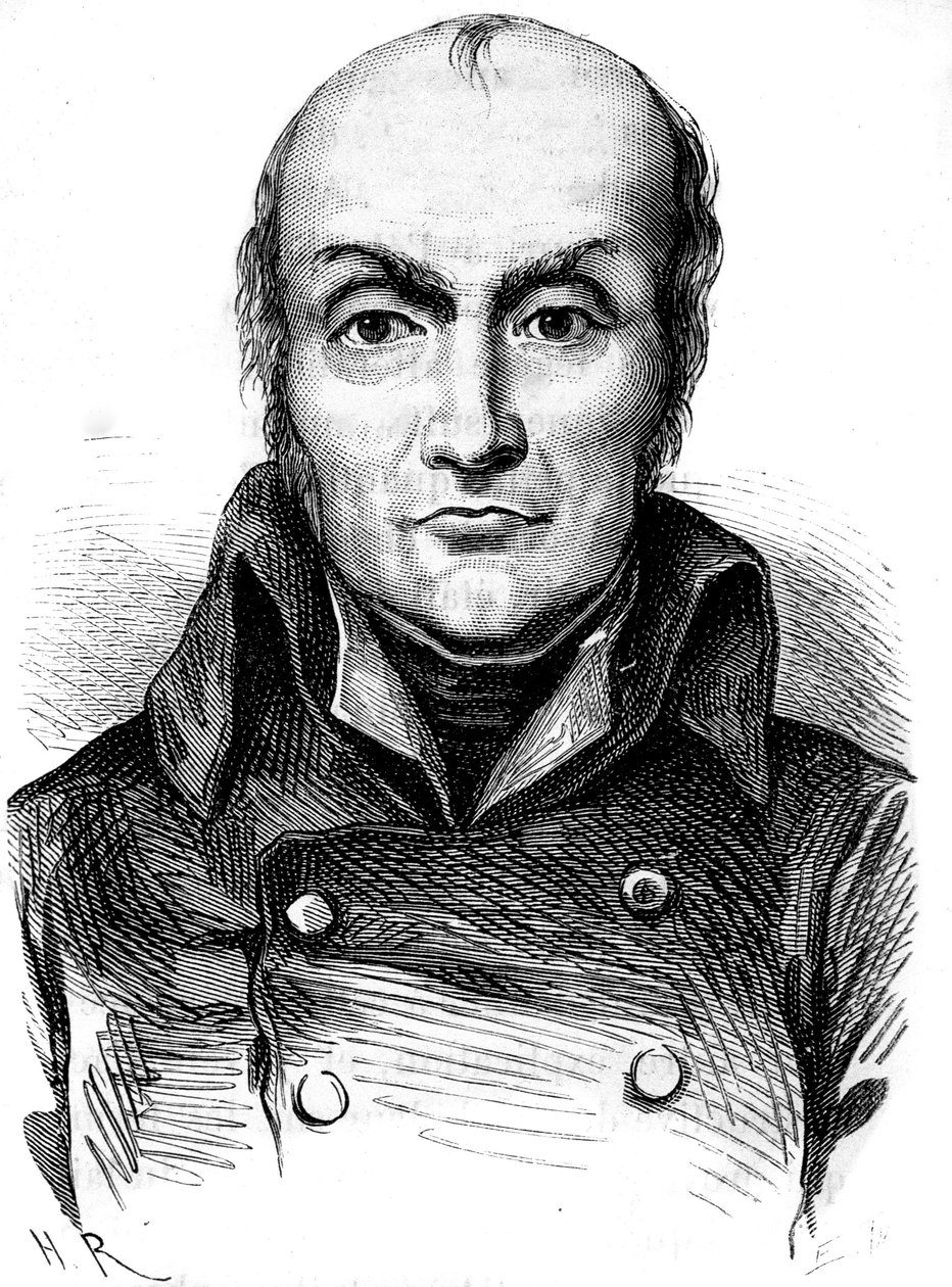 Portrait de François Nicolas Appert, inventeur de la boîte de conserve - dans «Les merveilles de l
