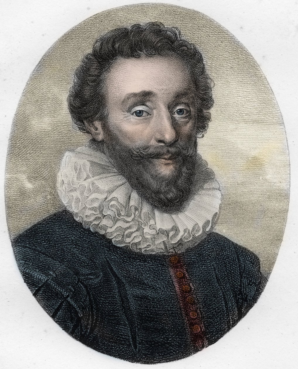 Portrait de François de Malherbe (1555-1628), poète, critique et traducteur anglais - Unknown artist