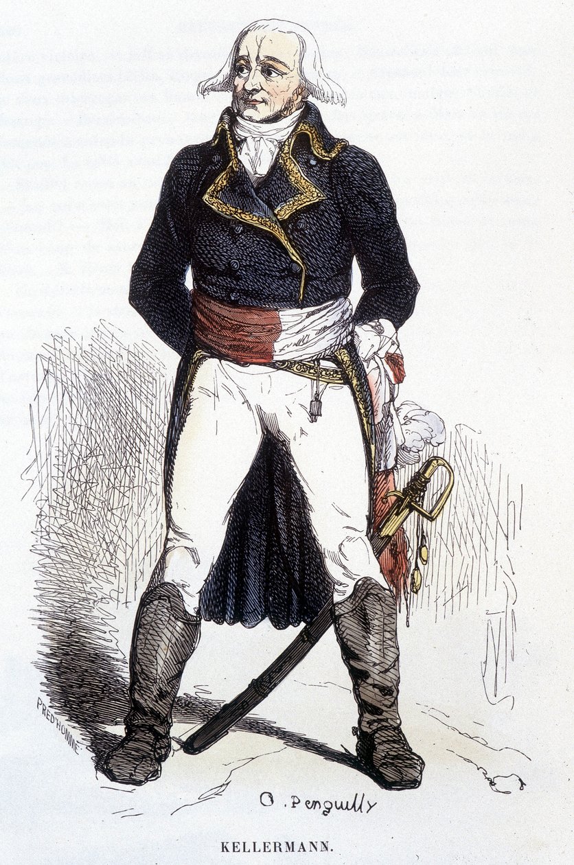 Portrait de François Christophe Kellerman - gravure - Unknown artist