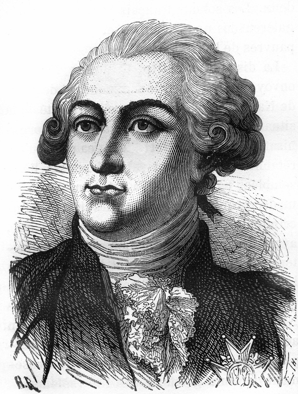 Portrait de François Claude Amour, Marquis de Bouillé (1739-1800), Général français. - Unknown artist