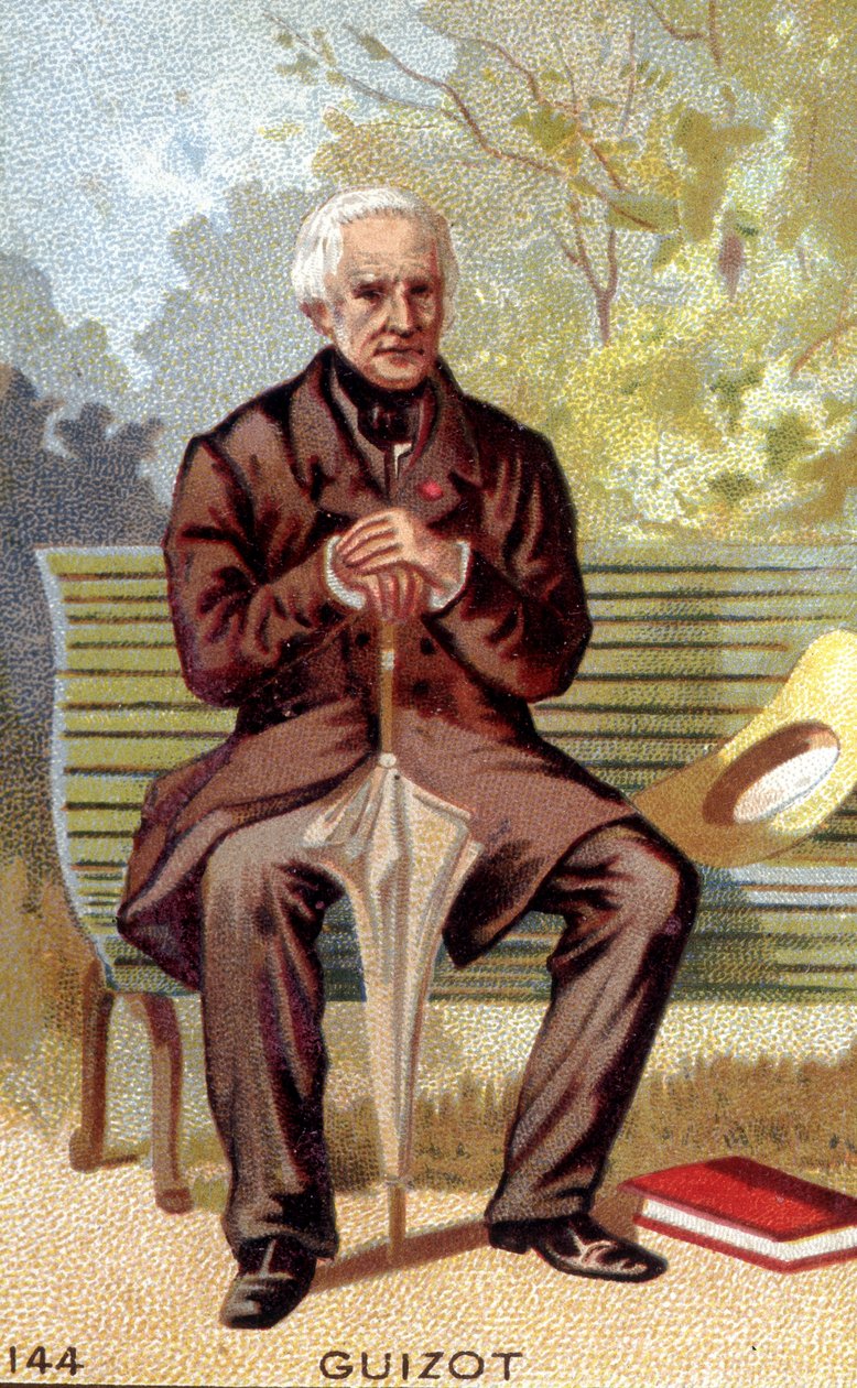 Portrait de François Guizot, homme politique et historien français - Unknown artist