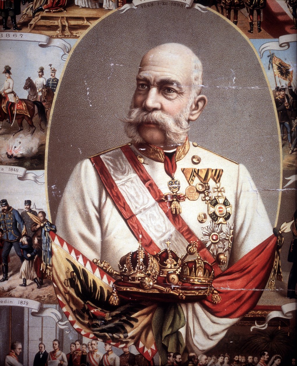 Portrait de François-Joseph Ier (1830 -1916). Empereur d