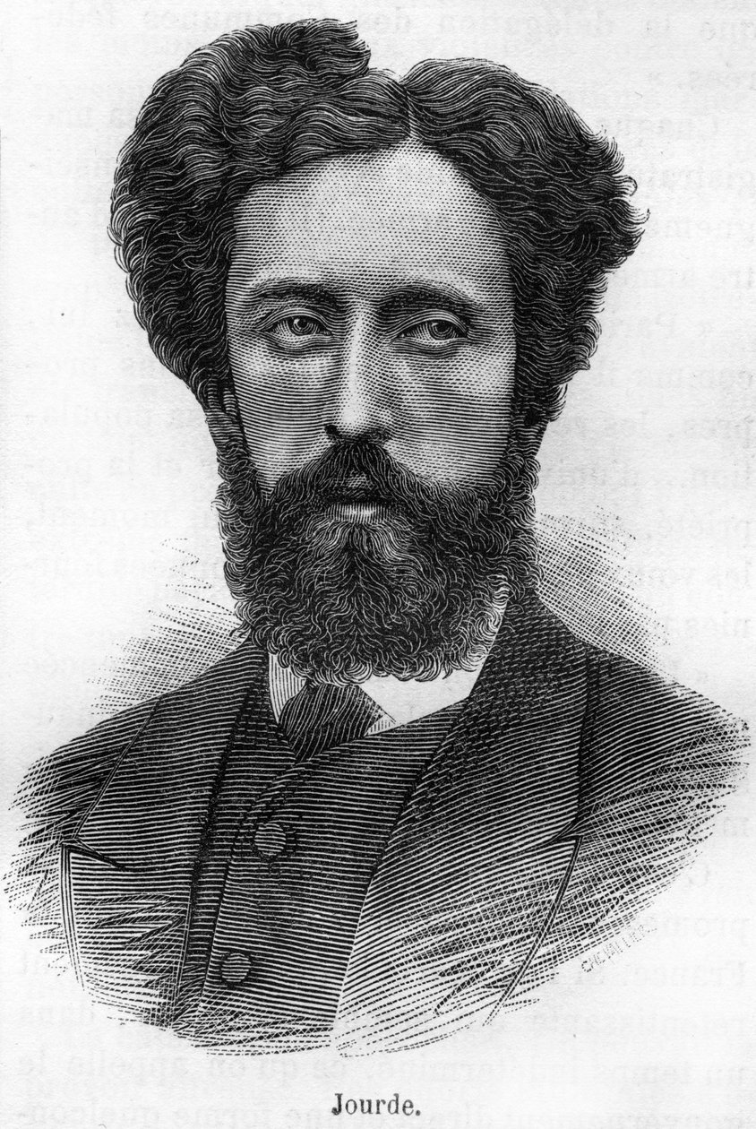 Portrait de François Jourde, révolutionnaire français 1843-1893 - Unknown artist