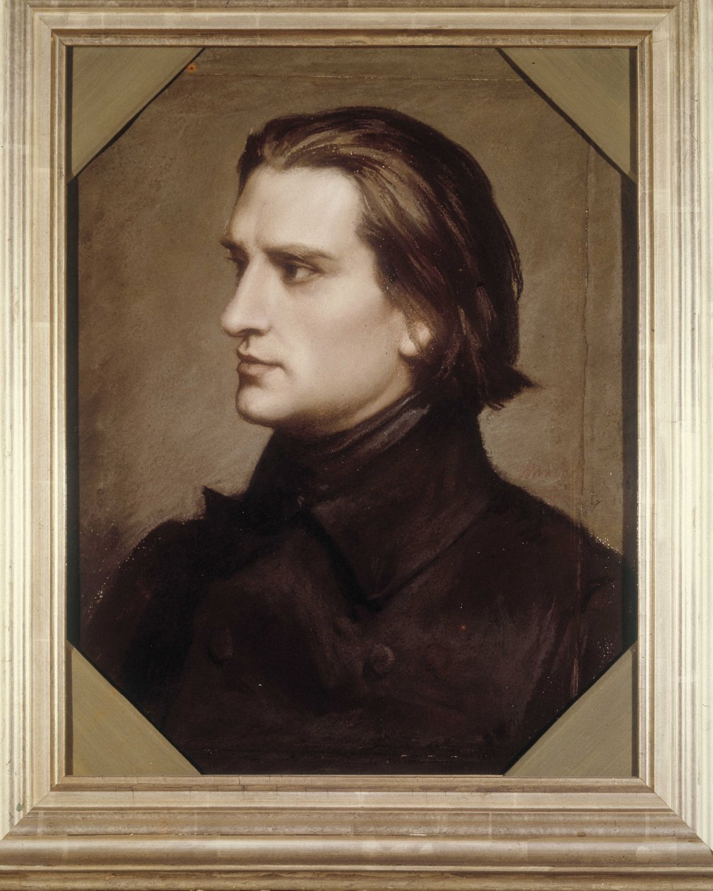 Portrait de Franz Liszt (1811-1886), compositeur et pianiste hongrois. - Unknown artist