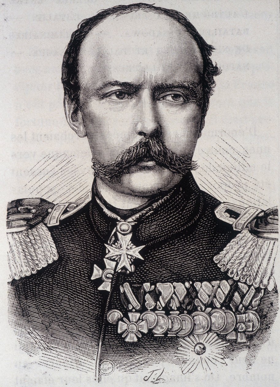 Portrait de Frédéric-Charles, prince de Prusse (1828-1885) - Unknown artist