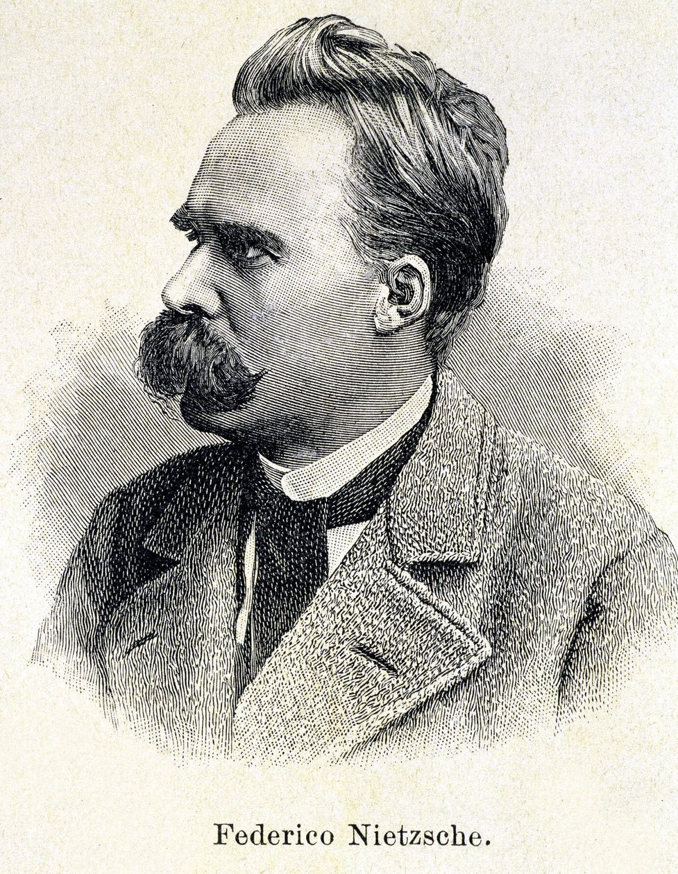 Portrait de Friedrich Nietzsche (1833 - 1900) - Unknown artist