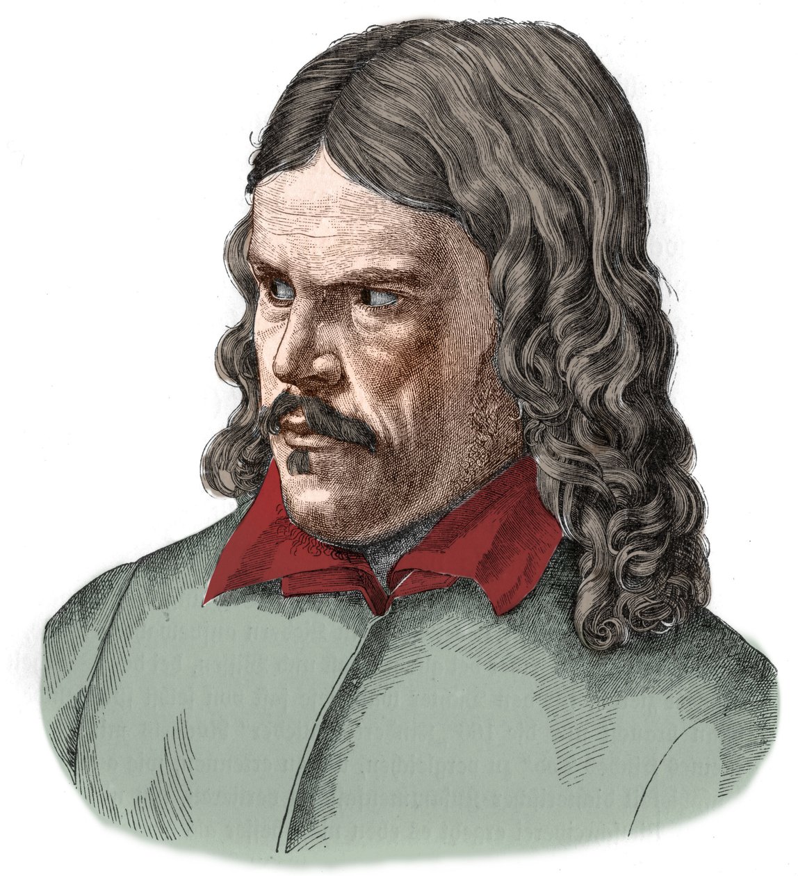 Portrait de Friedrich Rückert, poète et traducteur orientaliste allemand (1788-1866). - Unknown artist