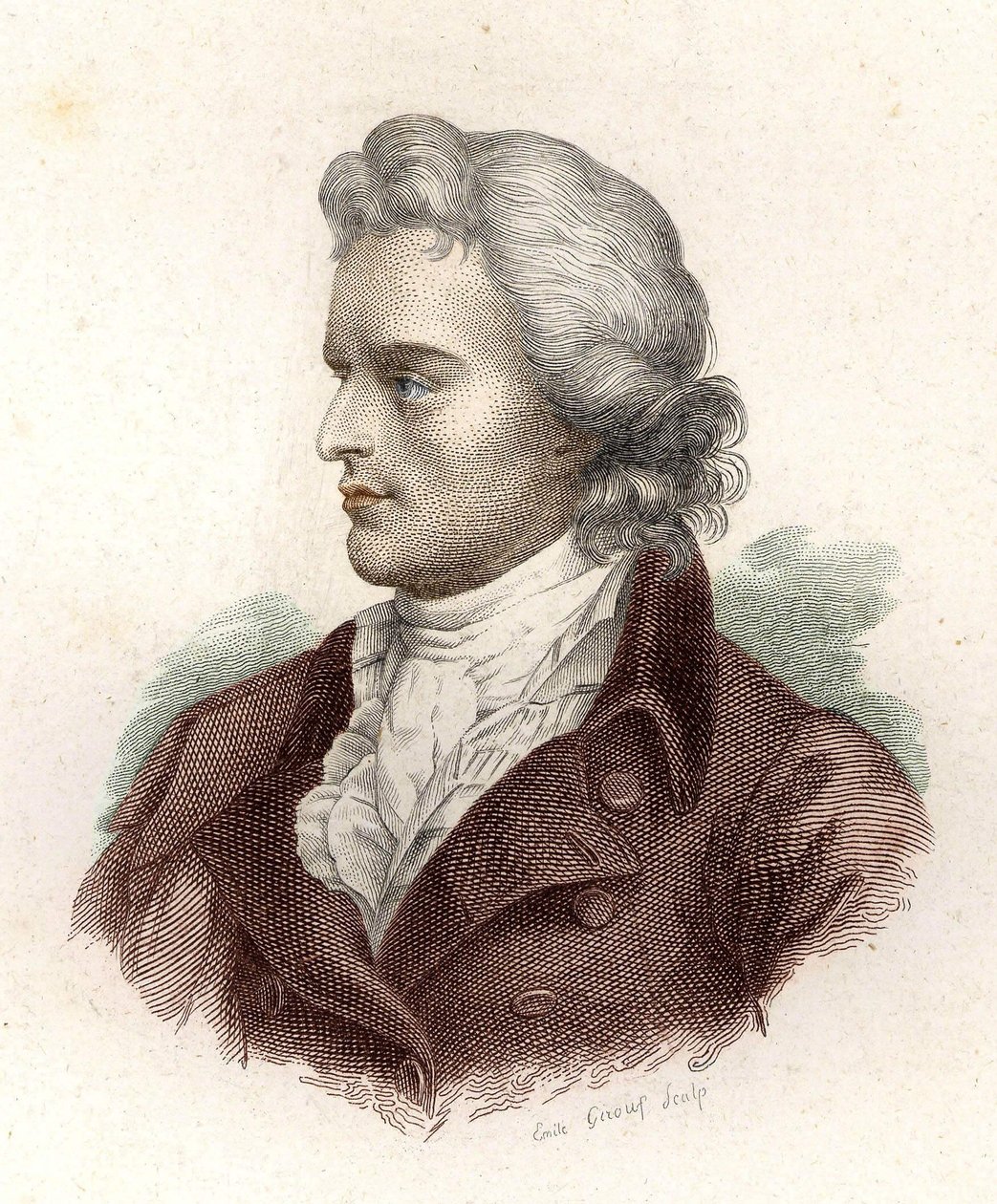 Portrait de Friedrich von Schiller (1759 - 1805) - Unknown artist