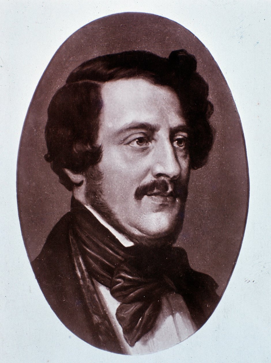 Portrait de Gaetano Donizetti (gravure) - Unknown artist