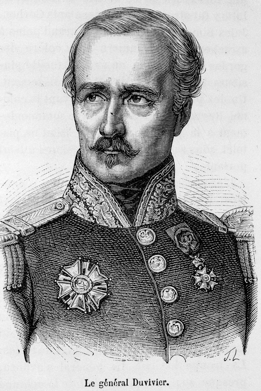 Portrait du général Franciade Fleurus Duvivier (1794-1848) - Unknown artist