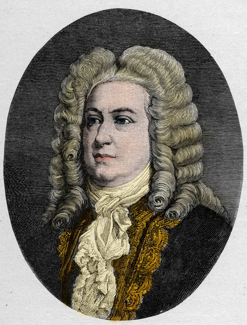 Portrait de George Frederick Handel - Unknown artist
