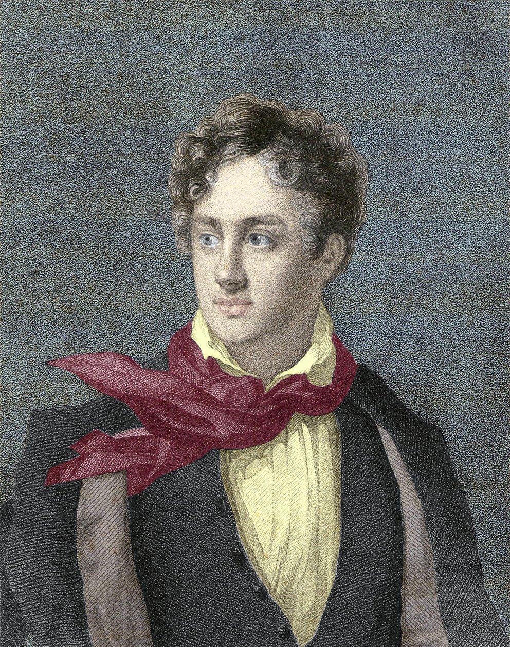 Portrait de George Gordon Noel, 6e baron Byron, Lord Byron
