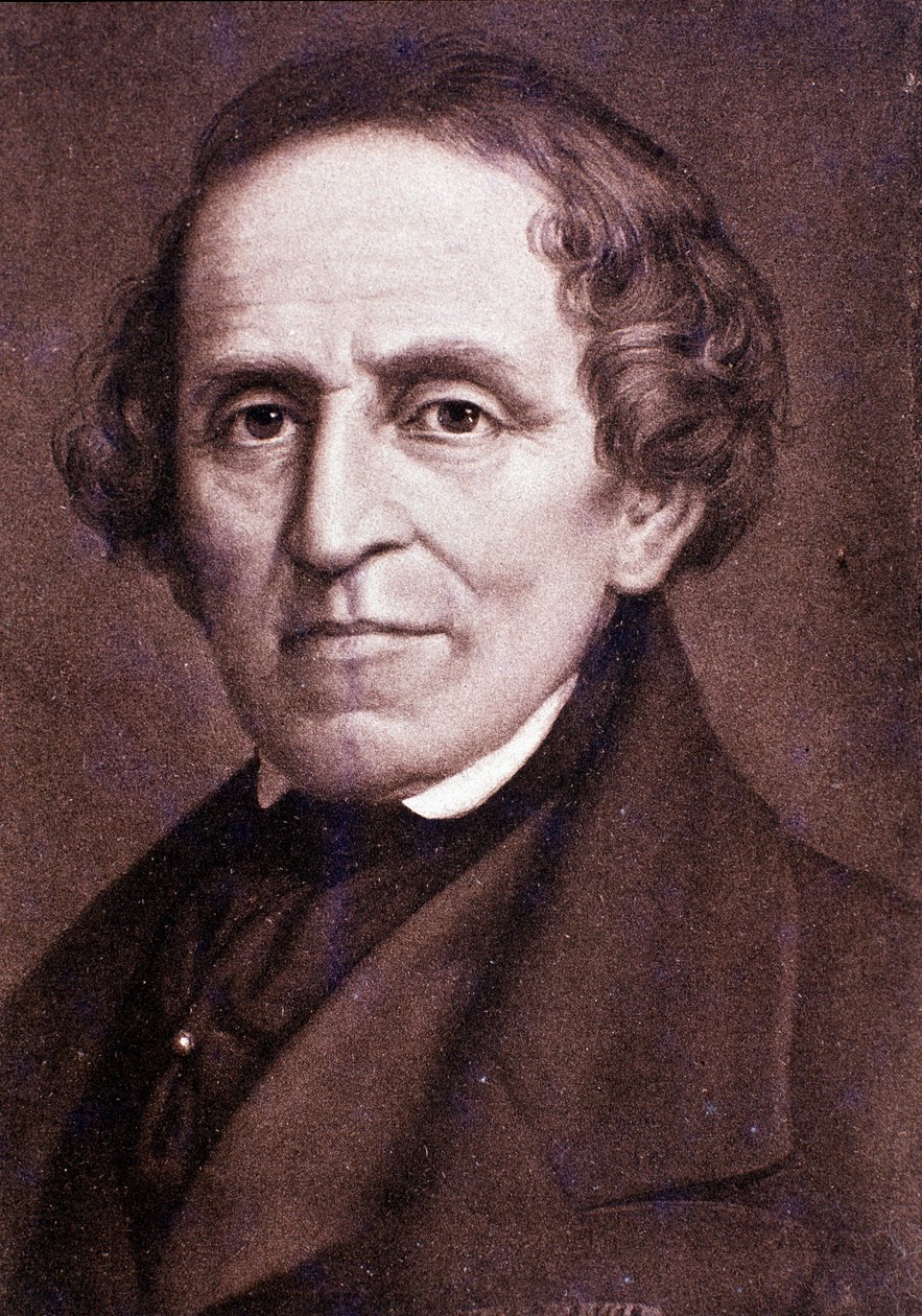Portrait de Giacomo Meyerbeer (gravure) - Unknown artist