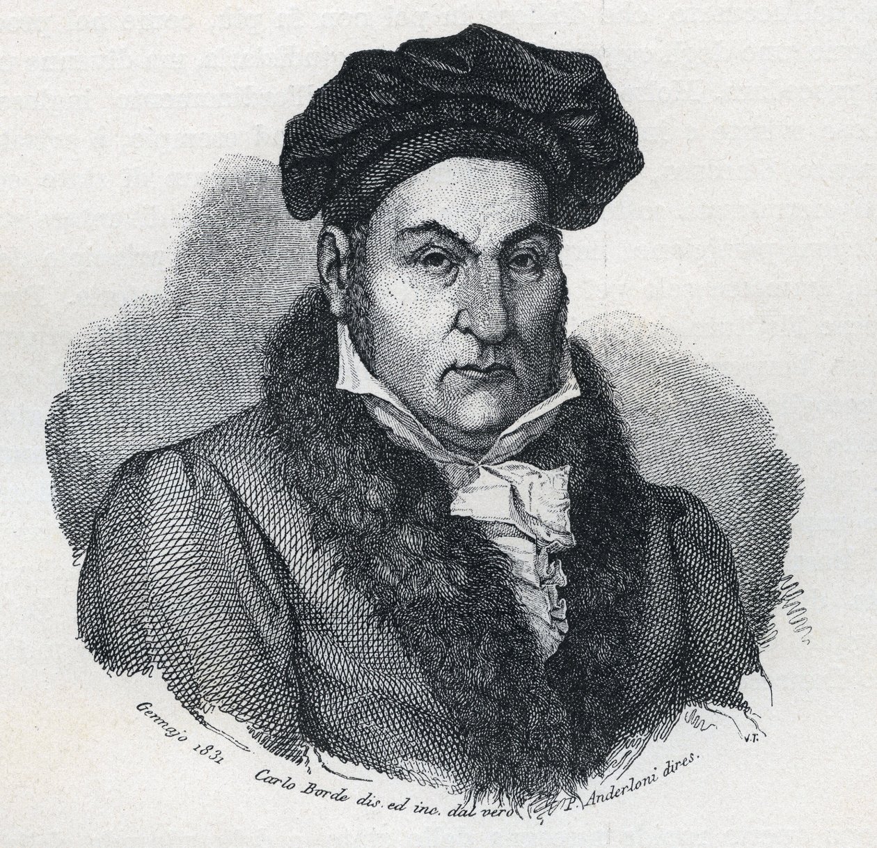Portrait de Giandomenico Romagnosi (1761-1835), philosophe et avocat italien - Unknown artist