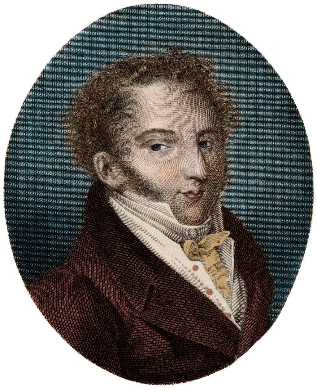 Portrait de Gioachino Rossini (1792-1868), compositeur italien - Unknown artist