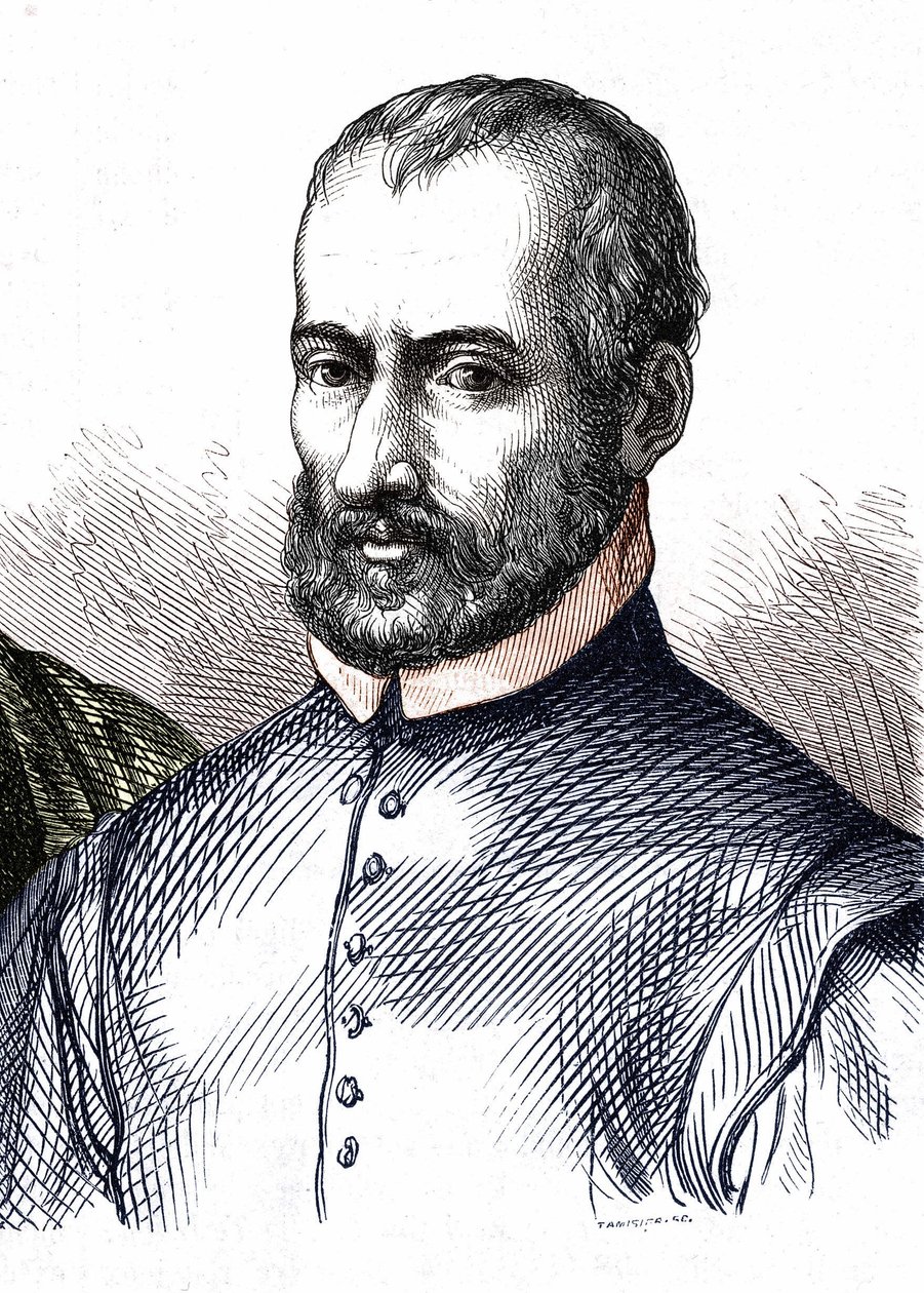 Portrait de Giovanni Pierluigi da Palestrina (1525 - 1594), compositeur italien - Unknown artist