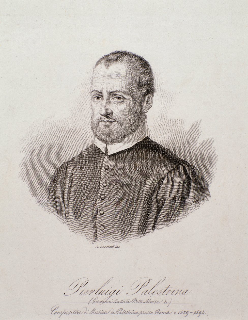 Portrait de Giovanni Pierluigi da Palestrina - Unknown artist