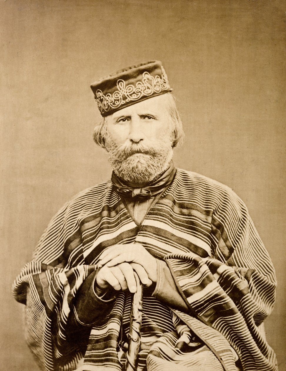 Portrait de Giuseppe Garibaldi, 1865 - Unknown artist