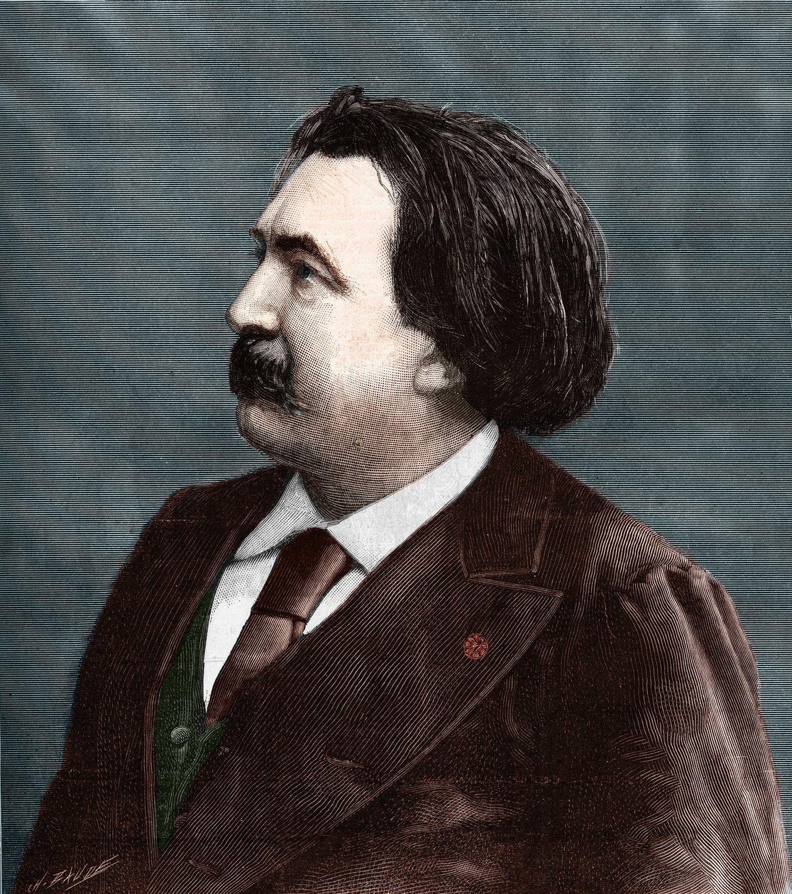 Portrait de Gustave Doré (1832-1883), peintre et dessinateur français - Unknown artist