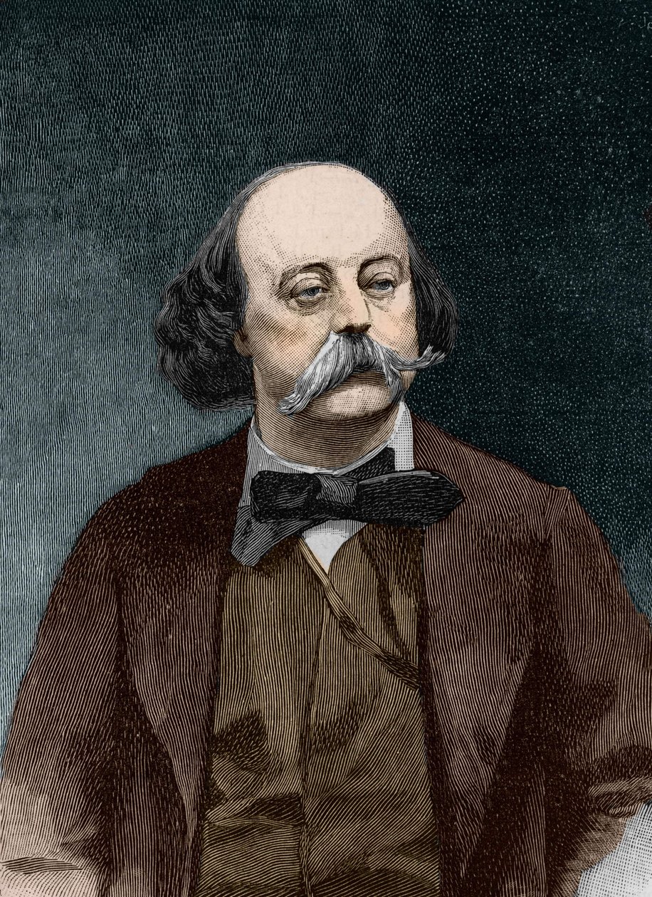 Portrait de Gustave Flaubert (1821 - 1880) - Unknown artist