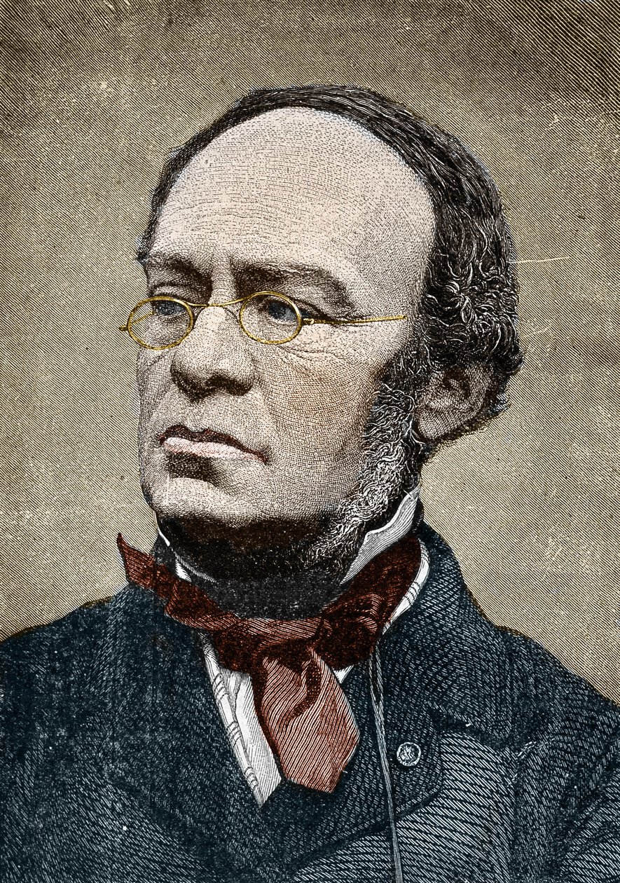 Portrait de Halévy dit Jacques Fromental Lévy, compositeur français (1799-1862) - Unknown artist