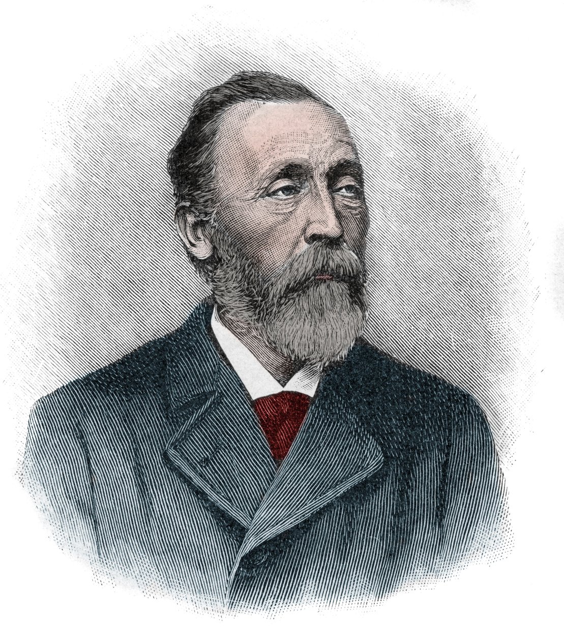 Portrait de Heinrich von Stephan (1831-1897) directeur général des postes pour l
