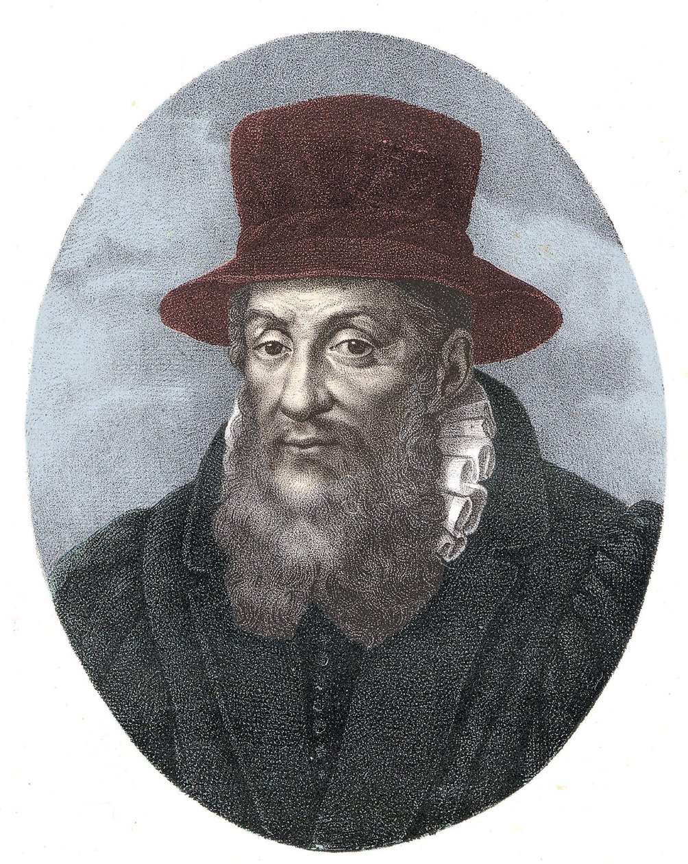 Portrait de Jacques Cujas, jurisconsulte français - Unknown artist