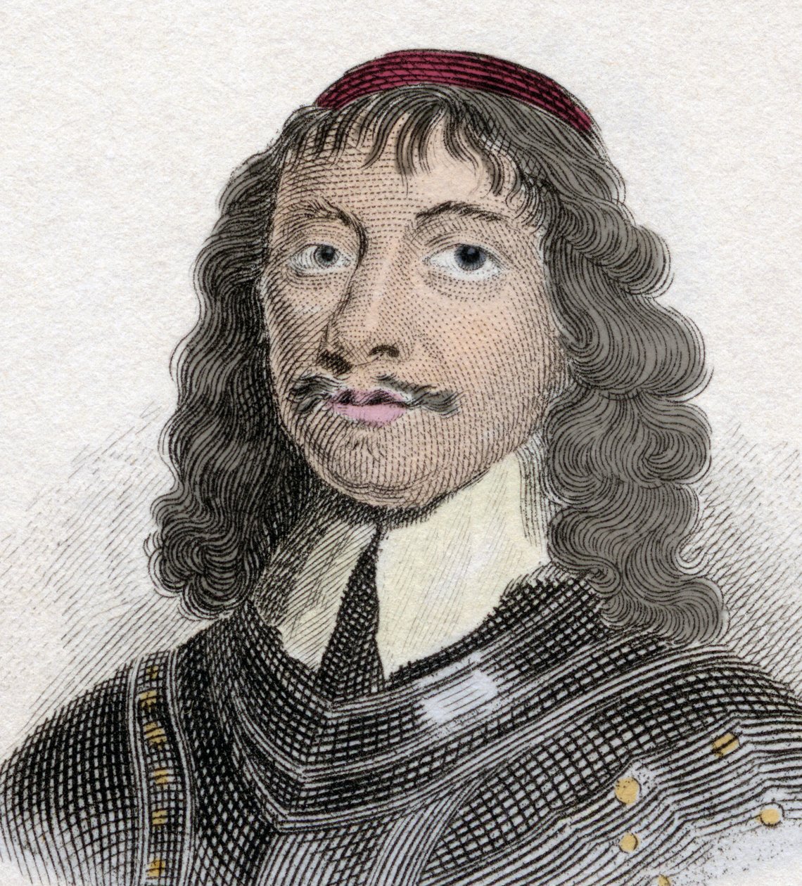 Portrait de James Graham (1612-1650) 5ème comte et 1er marquis de Montrose, noble et militaire écossais - Unknown artist