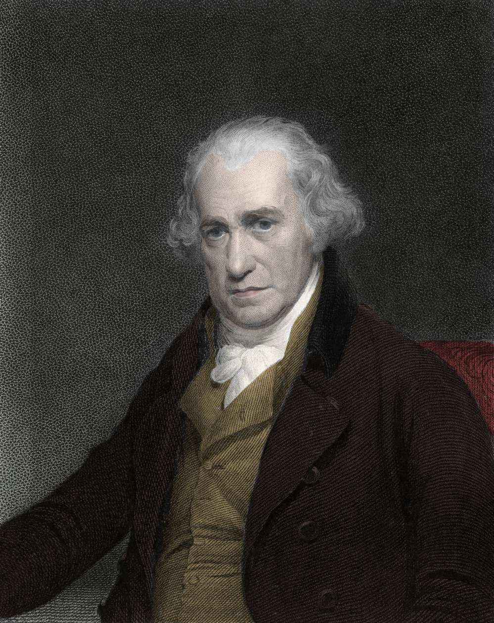 Portrait de James Watt (1736-1819), inventeur et mécanicien écossais - Unknown artist