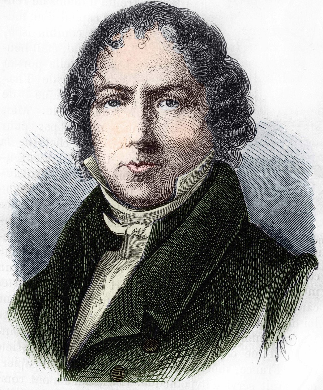 Portrait de Jean-Baptiste Biot (1744-1862), chimiste français - Unknown artist