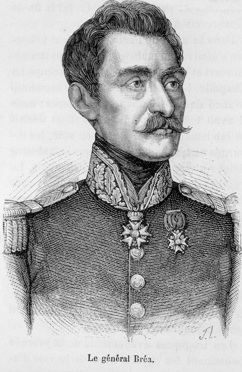 Portrait de Jean Baptiste Fidèle Bréa, général français (1790-1848) - Unknown artist
