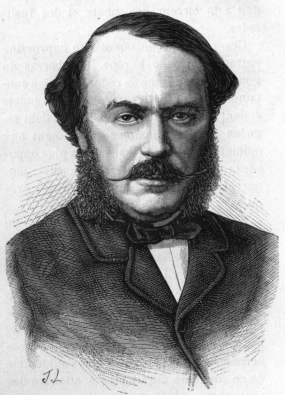 Portrait de Jean Gilbert Victor Fialin, duc de Persigny (1808-1872), homme politique français - Unknown artist