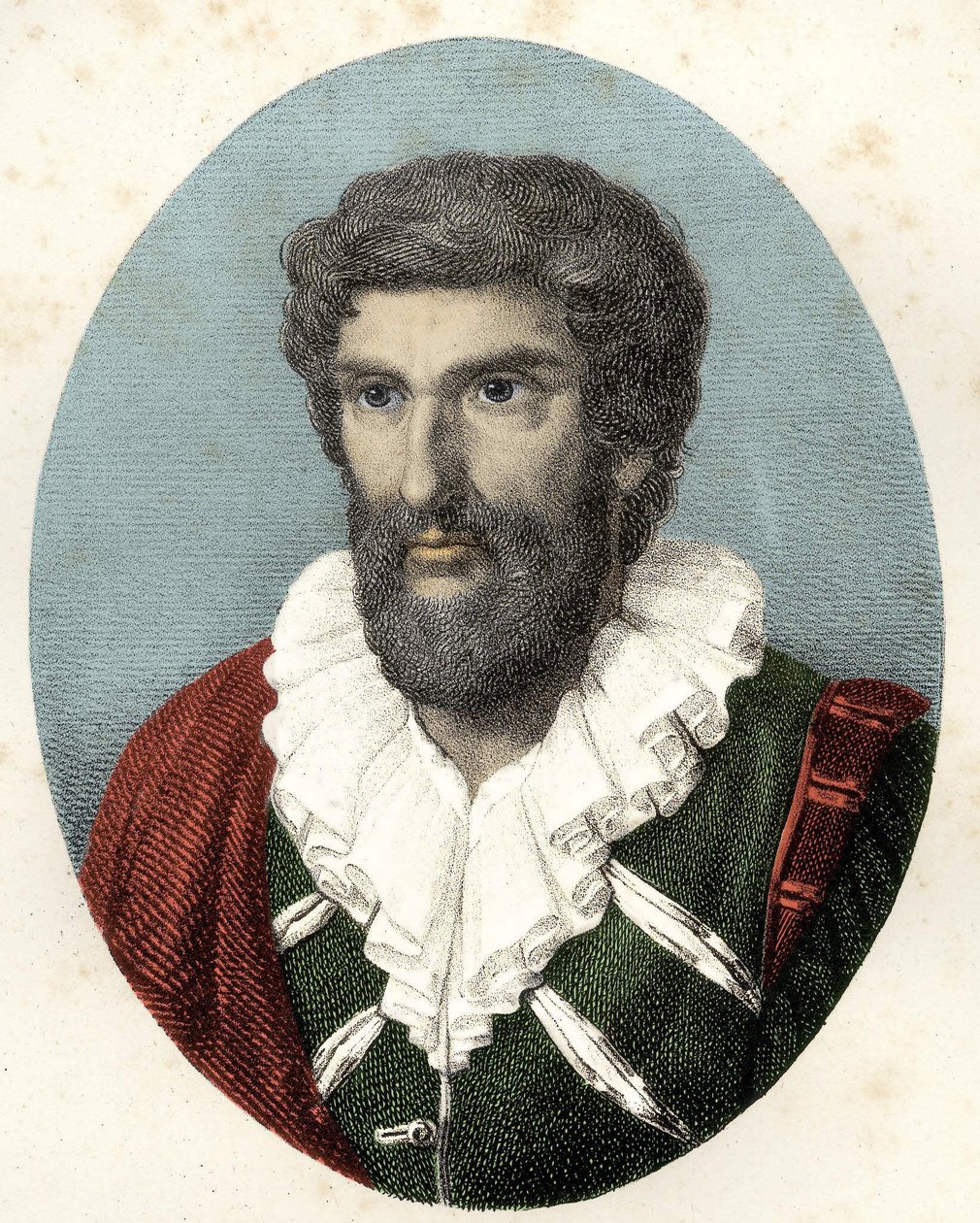 Portrait de Jean Goujon (1510 - v. 1566), sculpteur, designer et architecte français - Unknown artist