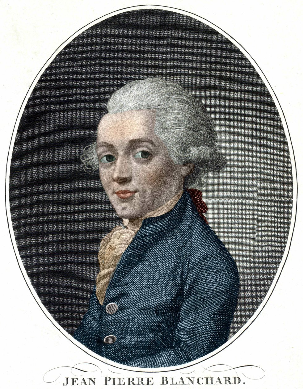 Portrait de Jean Pierre Blanchard (1709-1853), aéronaute français - Unknown artist