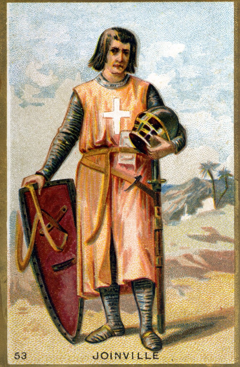Portrait de Jean de Joinville (1225 - 1317) chroniqueur français - Unknown artist