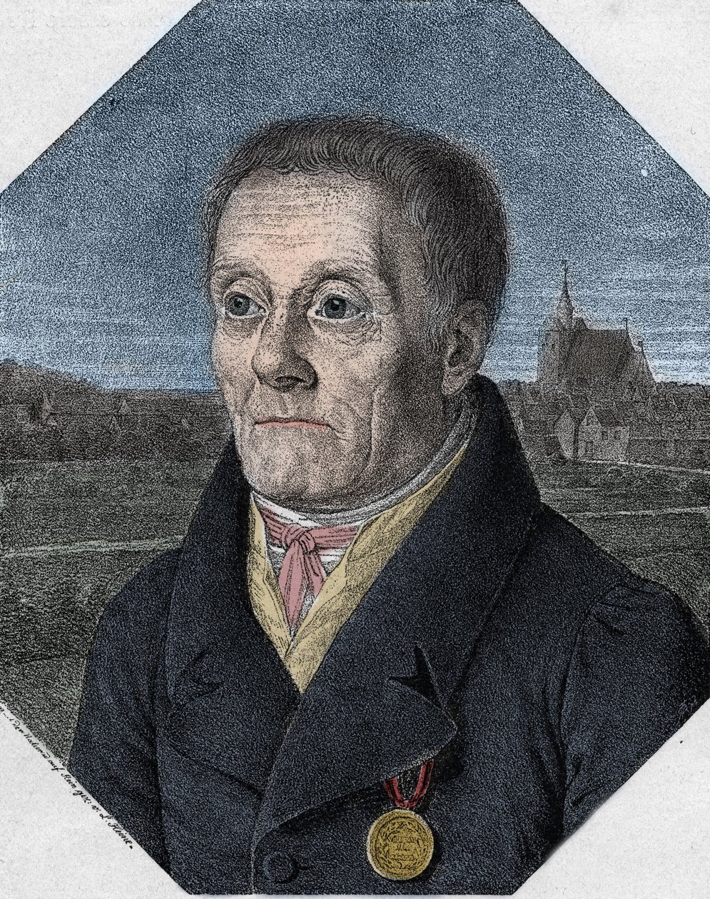 Portrait de Joachim Christian Nettelbeck - Unknown artist