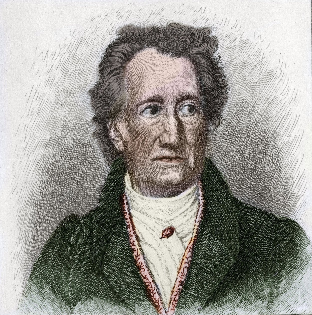 Portrait de Johann Wolfgang Goethe (1749 - 1832), écrivain allemand - Unknown artist