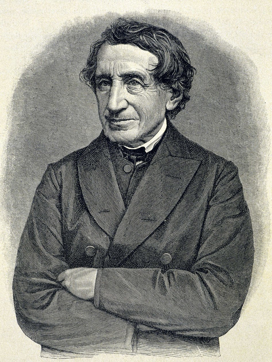 Portrait de Johann Joseph Ignaz von Döllinger (1799 - 1890), prêtre allemand et professeur d