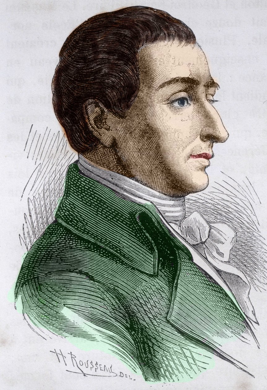 Portrait de Joseph Louis de Lagrange (1736-1813), mathématicien français - Unknown artist