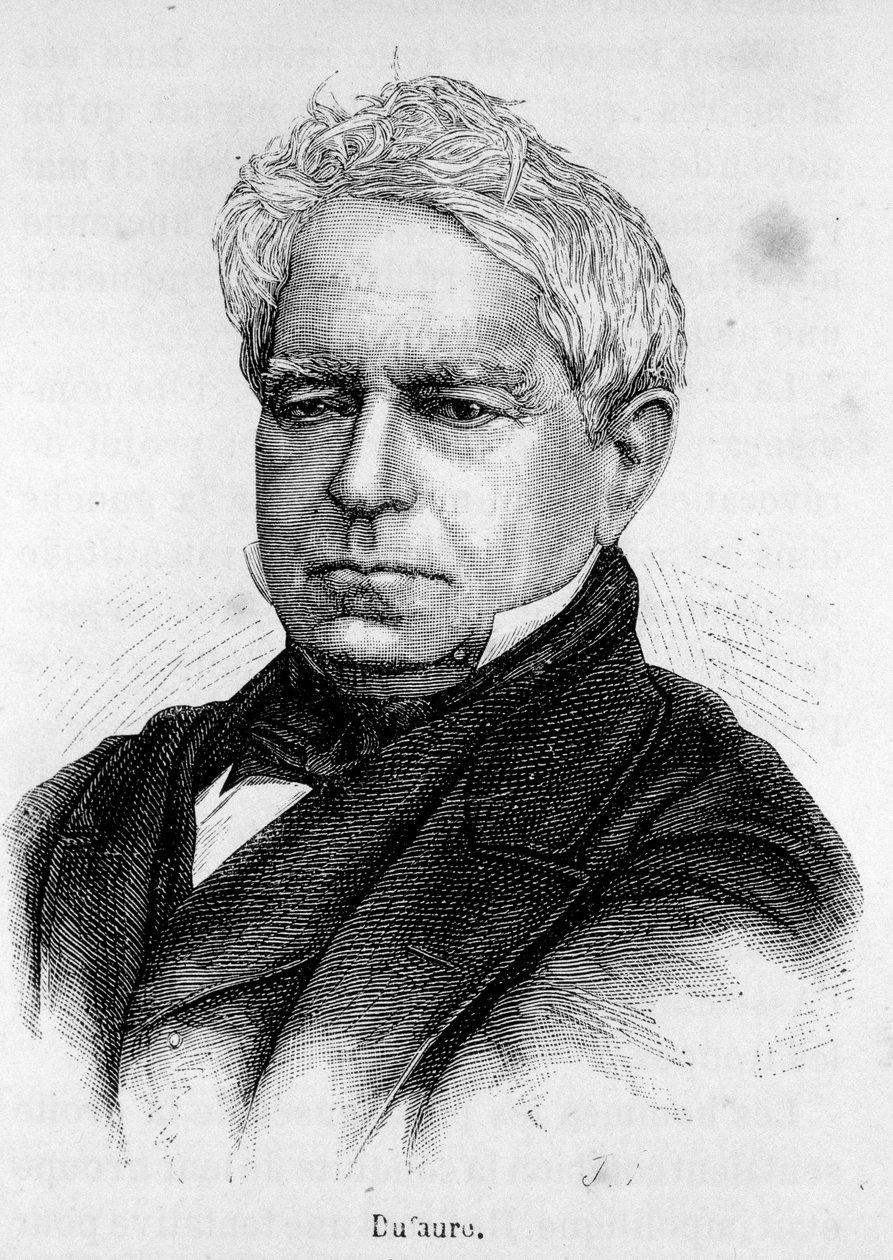 Portrait de Jules Armand Dufaure, avocat et homme politique français (1798-1881). - Unknown artist