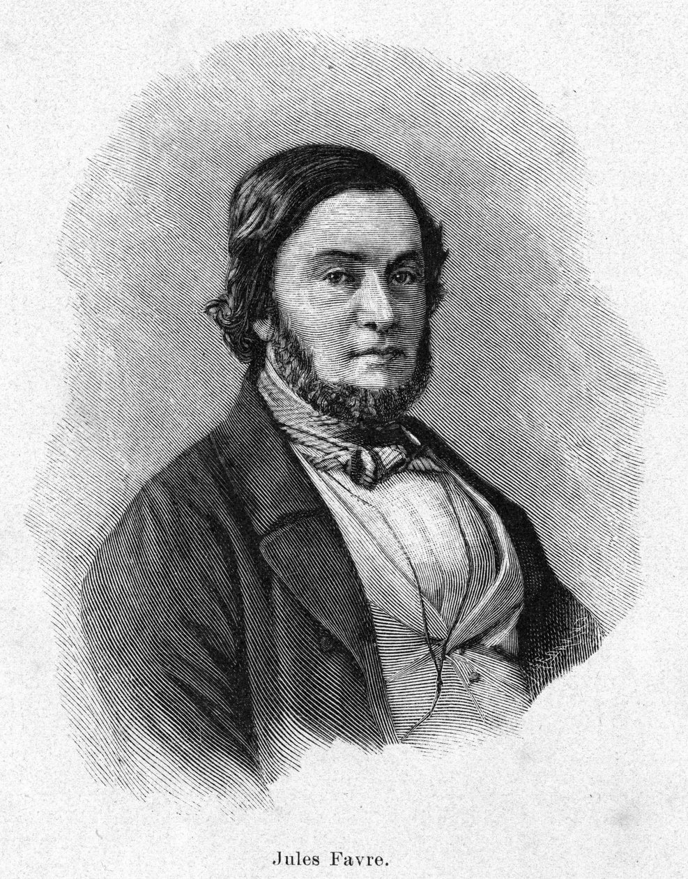 Portrait de Jules Favre (1809 -1880), homme politique français - Unknown artist