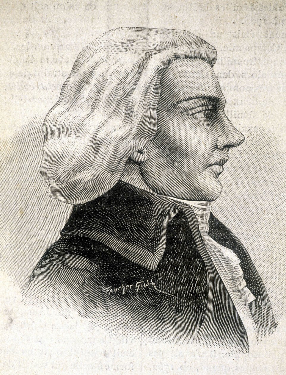 Portrait de Julien-Louis Geoffroy, critique (1743 - 1814) - dans « Les Contemporains », fin du 19ème siècle - Unknown artist