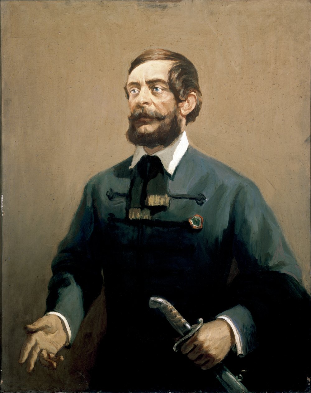 Portrait de Lajos Kossuth, homme d