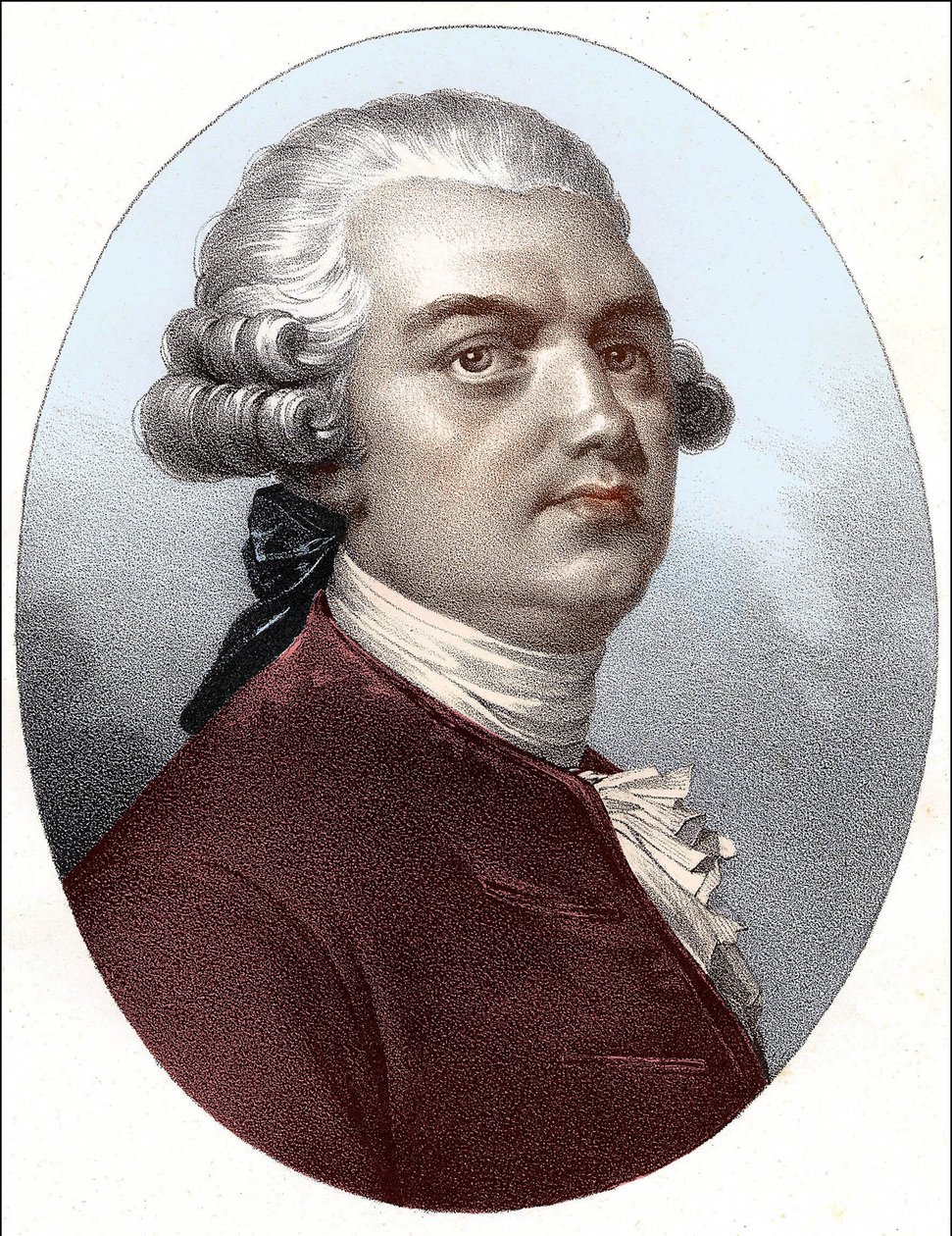 Portrait de Lekain (Henri Louis Cain) (1729-1778) - Unknown artist
