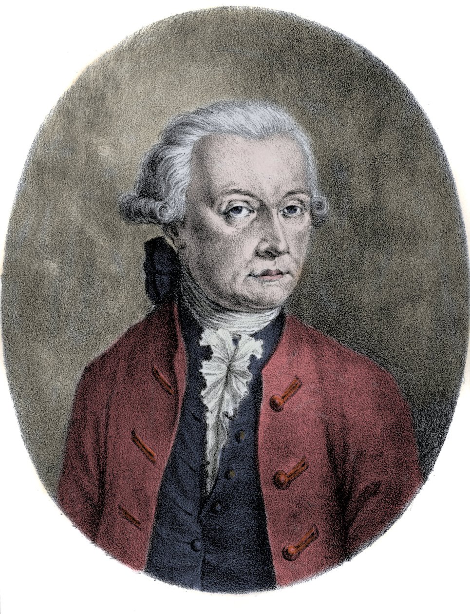 Portrait de Leopold Mozart (1719-1787), père de Wolfgang Amadeus Mozart (1756-1791) - Unknown artist