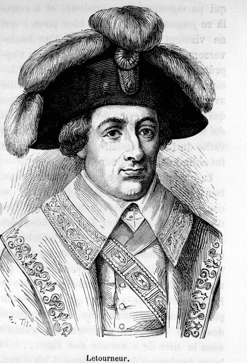 Portrait de Louis François Letourneur (1751-1817), homme politique français - Unknown artist