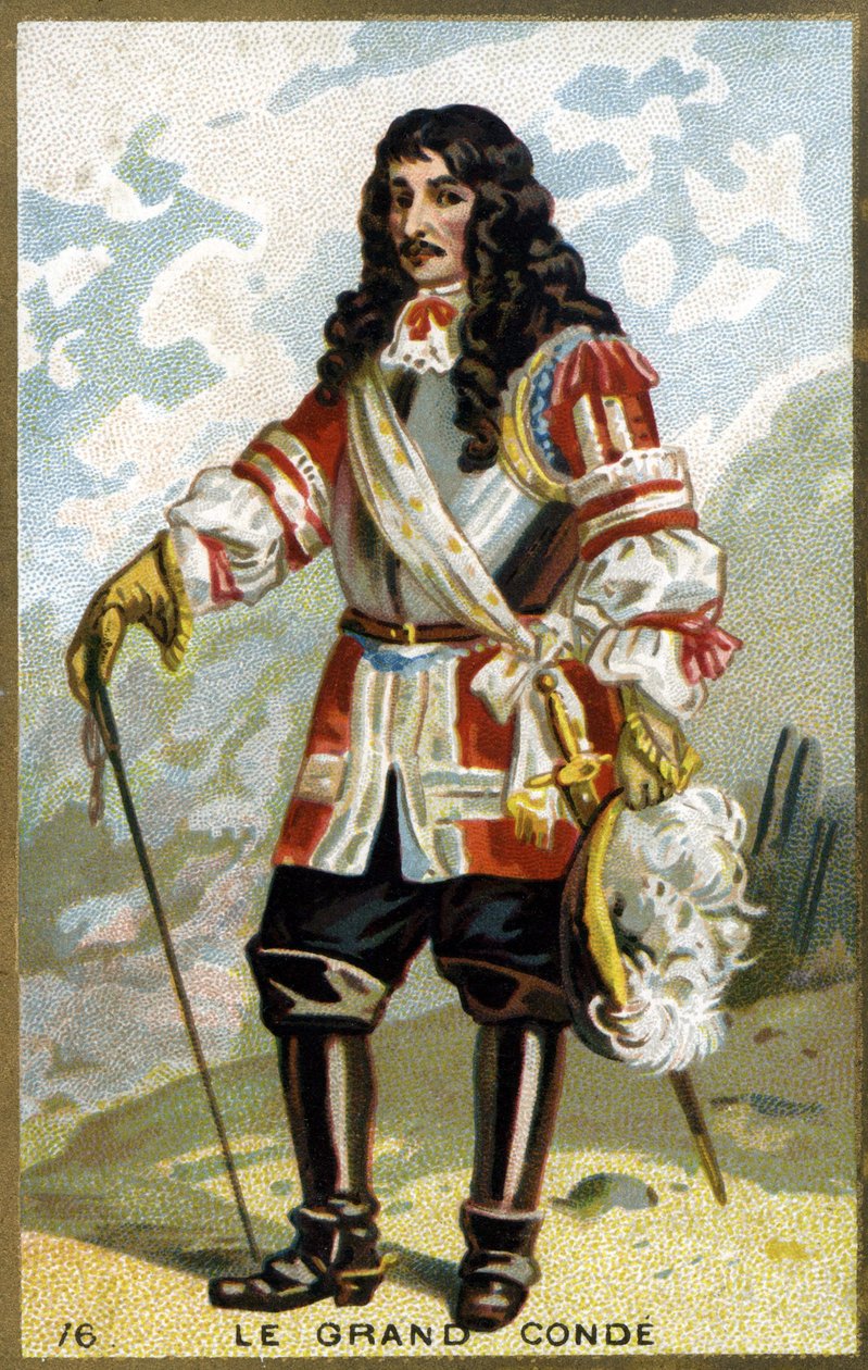 Portrait de Louis II de Bourbon, 4e Prince de Condé, dit le Grand Condé (1621 - 1686) - Unknown artist