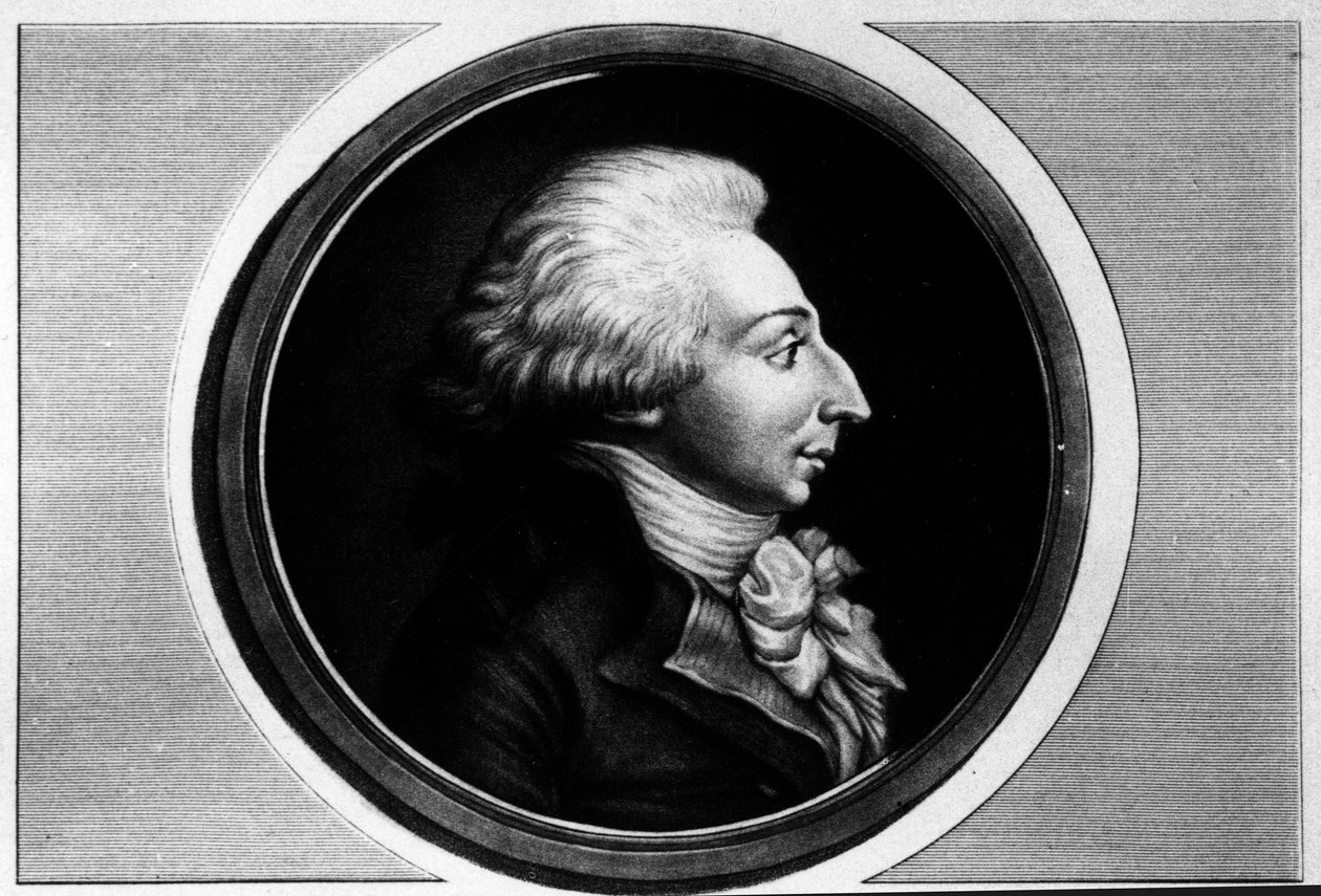 Portrait de Louis Michel Lepeletier, Marquis de Saint-Fargeau, député de la Convention (1760-1793). Gravure dans « Collection complète des tableaux historiques de la Révolution française, en trois volumes. » 1804. - Unknown artist